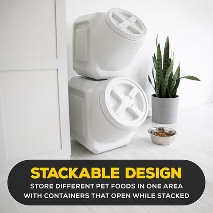 Vittles Vault Stackable Airtight Pet Food Storage Container