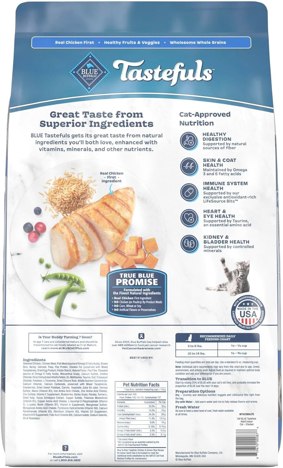 Indoor Health Natural Adult Dry Cat Food