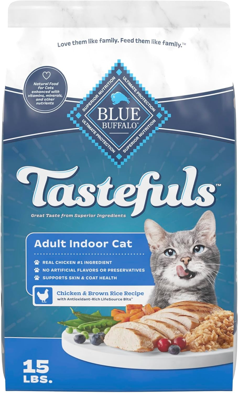 Indoor Health Natural Adult Dry Cat Food