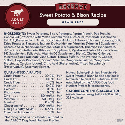 Limited Ingredient Diet | Adult Grain-Free Dry Dog Food | Protein Options Include Salmon, Duck, Bison, Beef, Lamb, Venison, or Chicken